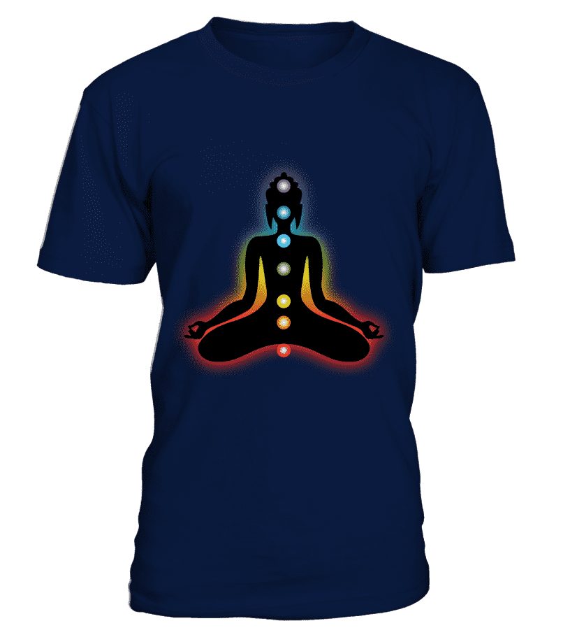 T Shirt "7 Chakras" Pour homme - L'univers-karma