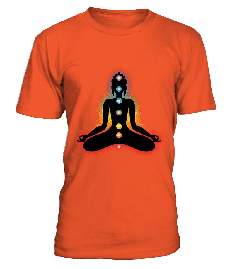 T Shirt "7 Chakras" Pour homme - L'univers-karma