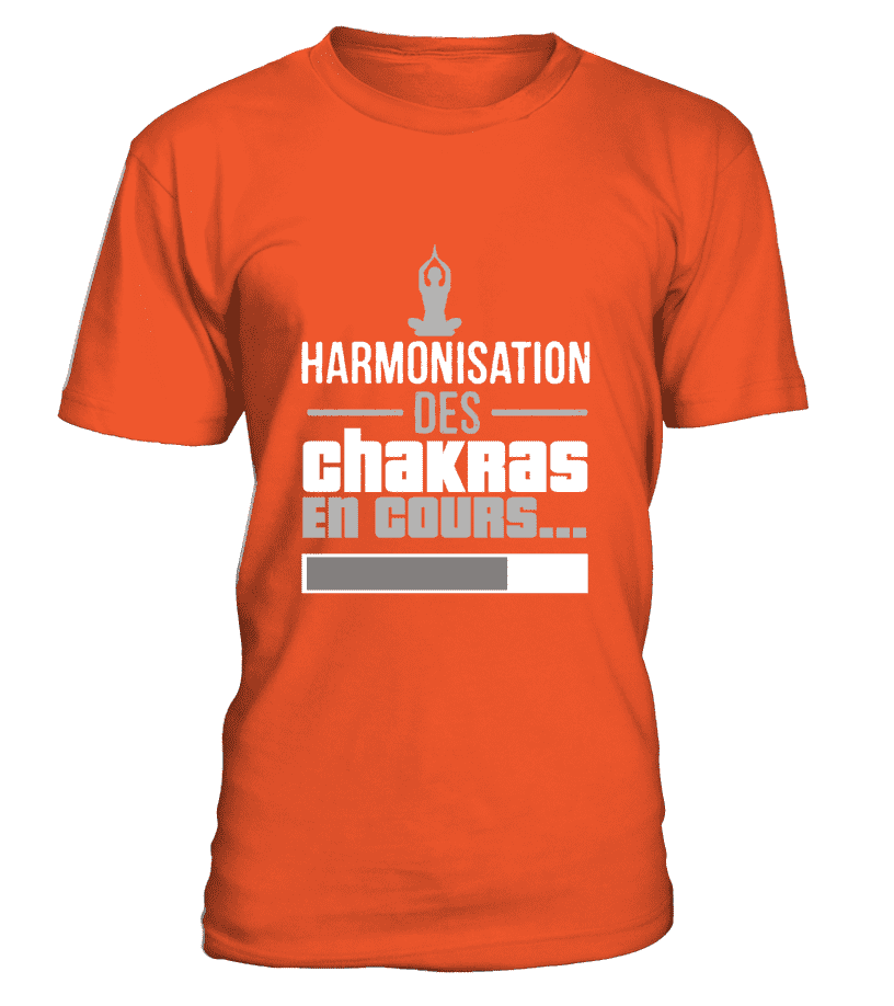 T Shirt "Harmonisation des Chakras" Pour homme - L'univers-karma