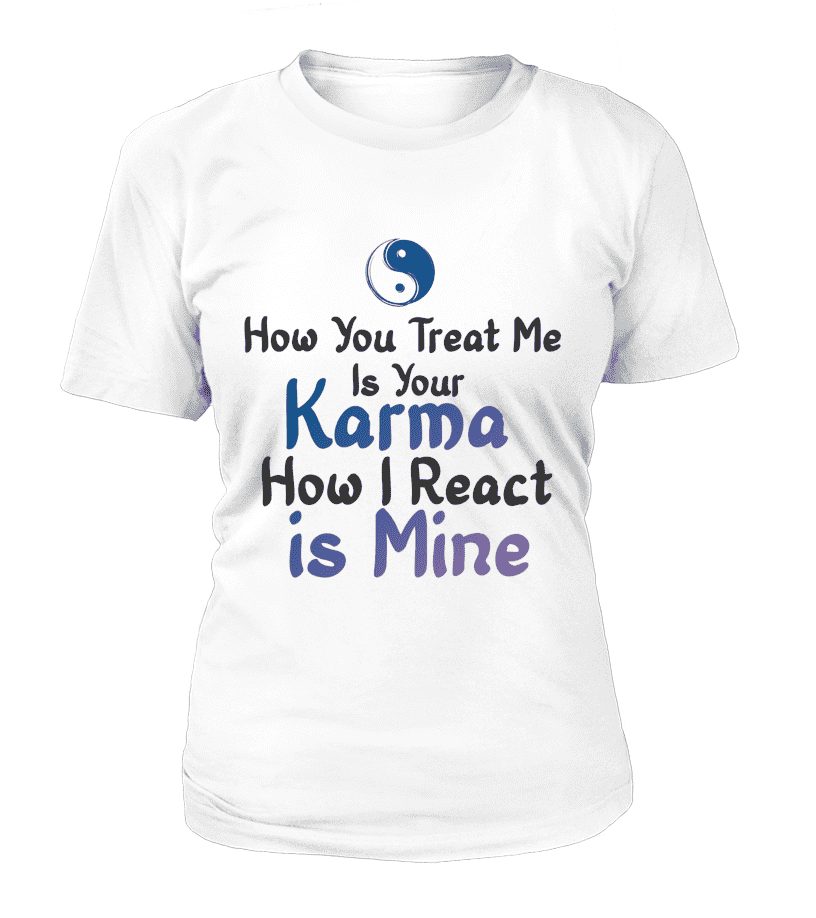 T Shirt "Karma" Pour femme - L'univers-karma