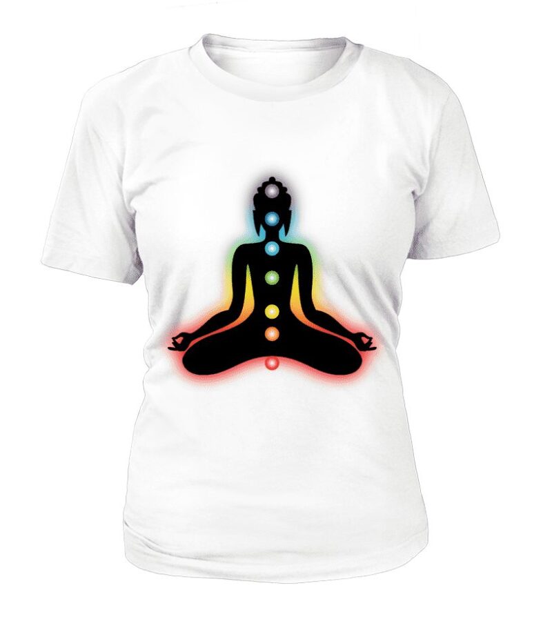 T Shirt "7 Chakras" Pour femme - L'univers-karma