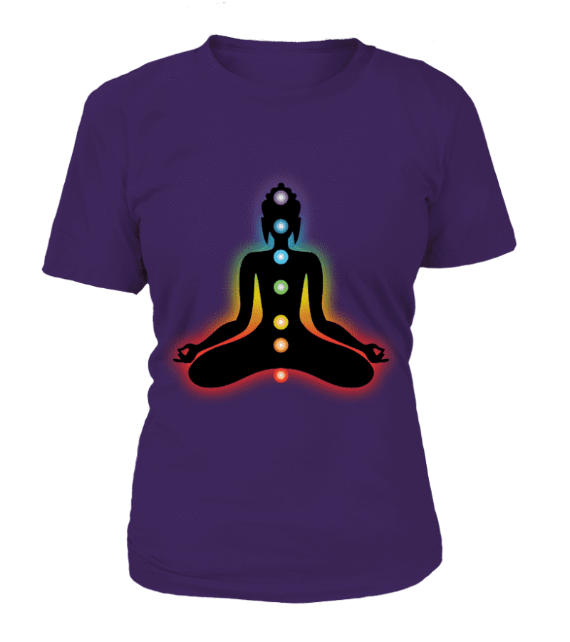 T Shirt "7 Chakras" Pour femme - L'univers-karma