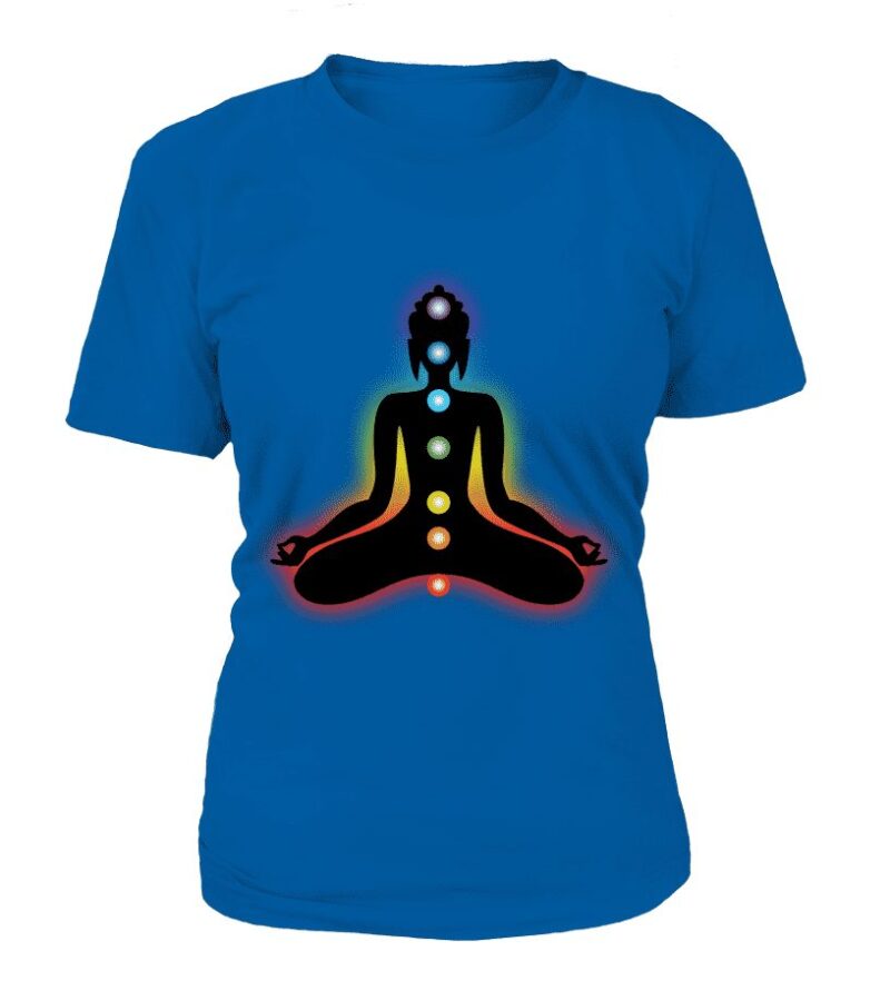 T Shirt "7 Chakras" Pour femme - L'univers-karma