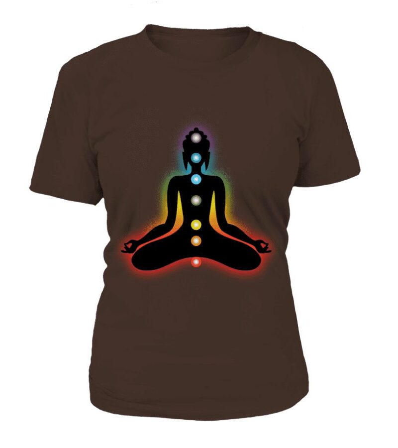 T Shirt "7 Chakras" Pour femme - L'univers-karma