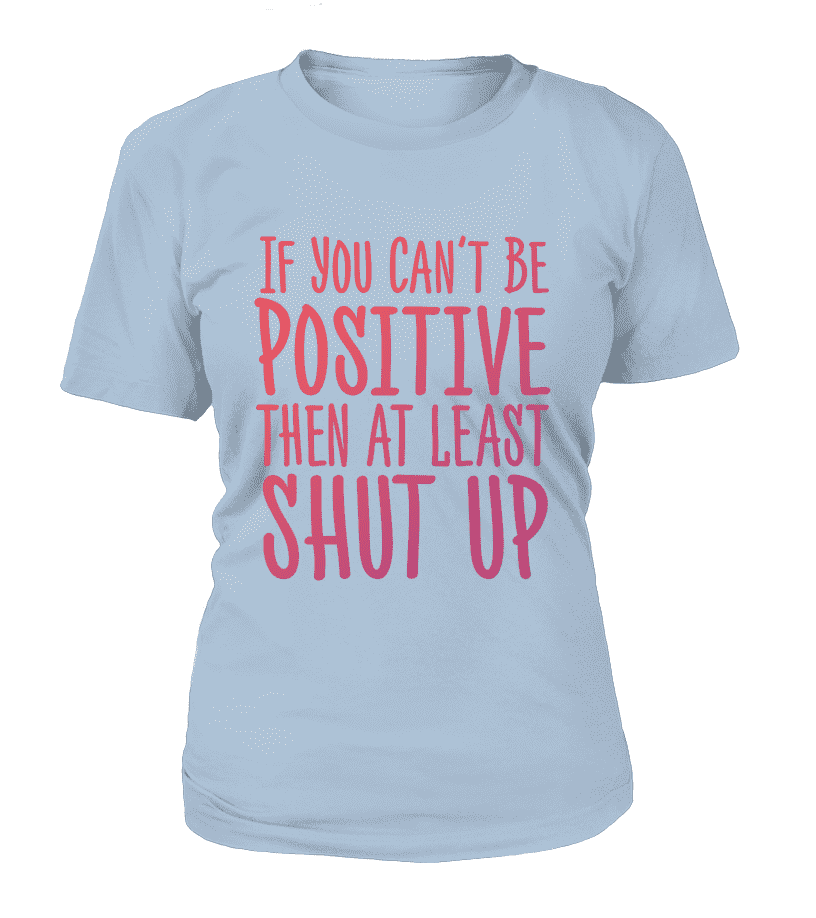 T Shirt "Positive" Pour femme - L'univers-karma