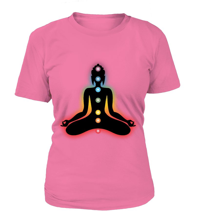 T Shirt "7 Chakras" Pour femme - L'univers-karma