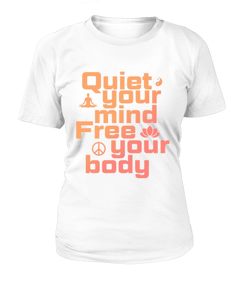T Shirt "Quiet your mind" Pour femme - L'univers-karma