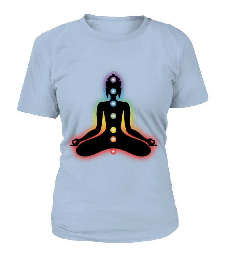 T Shirt "7 Chakras" Pour femme - L'univers-karma