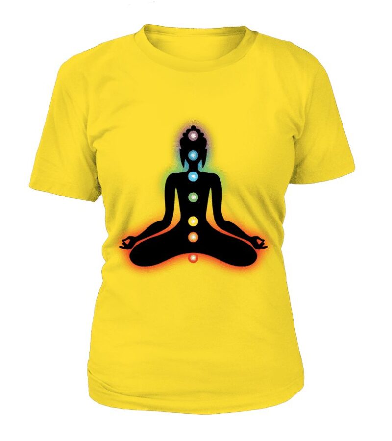 T Shirt "7 Chakras" Pour femme - L'univers-karma