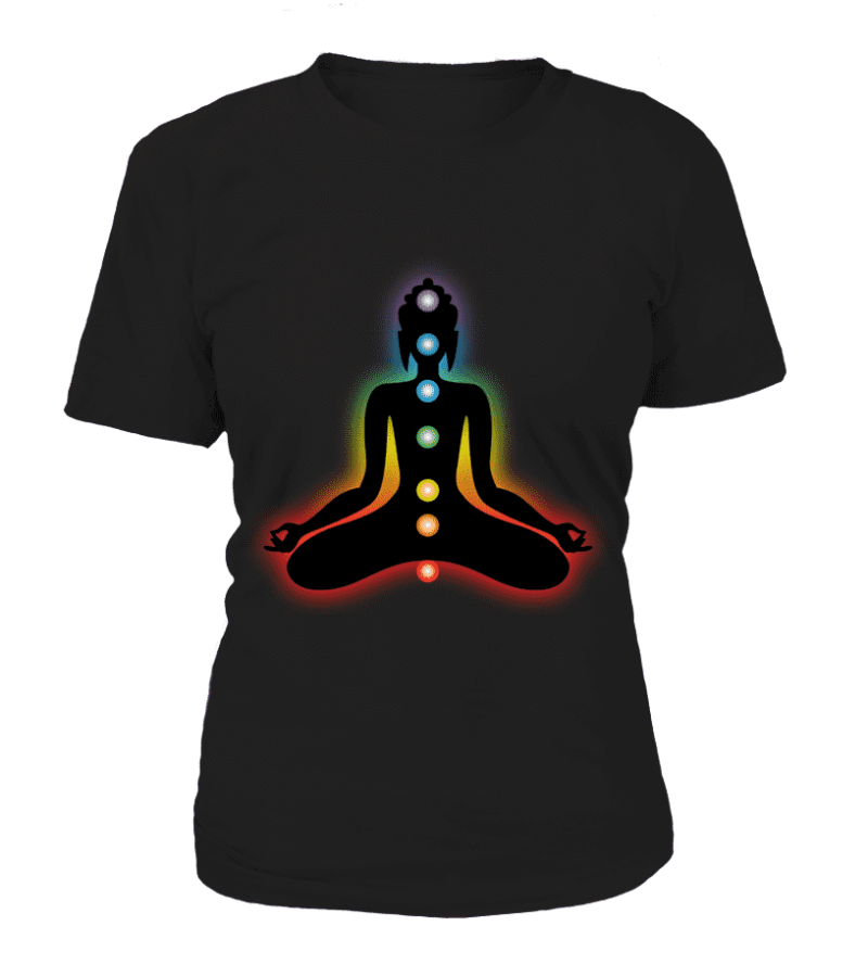 T Shirt "7 Chakras" Pour femme - L'univers-karma