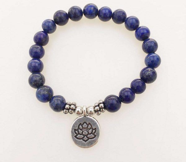 Bracelet de Confiance en Lapis Lazuli - L'univers-karma